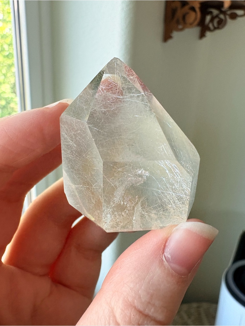 Angel Hair Rutile Quartz Crystal